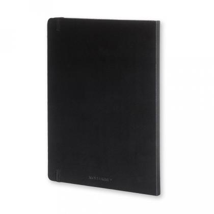 Блокнот А4- 190*250 мм, 96 л., тонир., лин. "Classic XLarge" тверд. обл. полипропилен., на резинке, синий