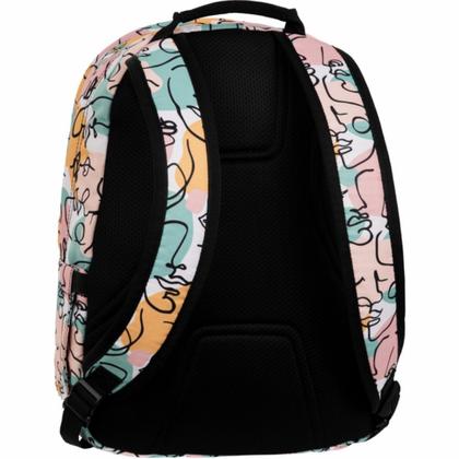 Рюкзак школьный "Art deco" полиэстер, уплот. спинка, разноцветный