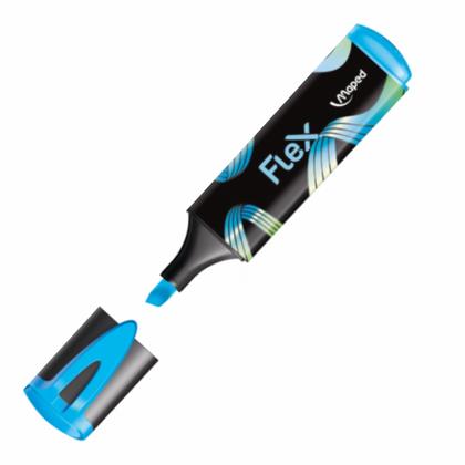 Маркер текстовый "Fluo Flex" розовый