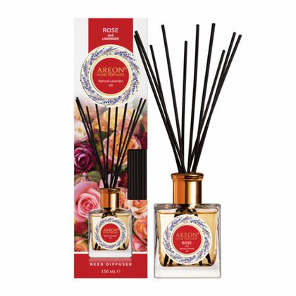 Аромадиффузор Areon Home perfume sticks Rose & Lavender Oil 150 мл