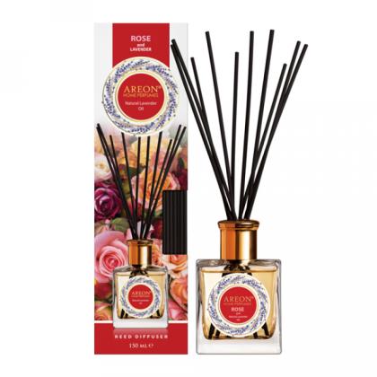 Аромадиффузор Areon Home perfume sticks Rose & Lavender Oil 150 мл