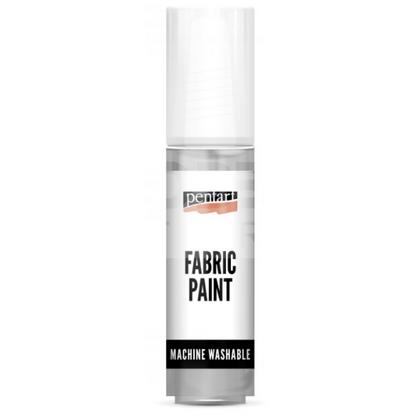 Краски д/текстиля "Pentart Fabric paint" серый, 20 мл, банка