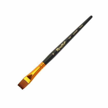 Кисть "Roubloff" имитация колонка, плоская, на короткой ручке №16
