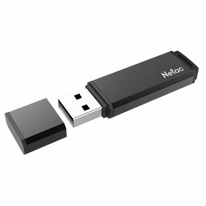 Карта памяти USB Flash 3.0 64 Gb U351, алюминиевый сплав, Netac