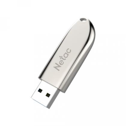 Карта памяти USB Flash 3.0 64 Gb U352, алюминиевый сплав, Netac