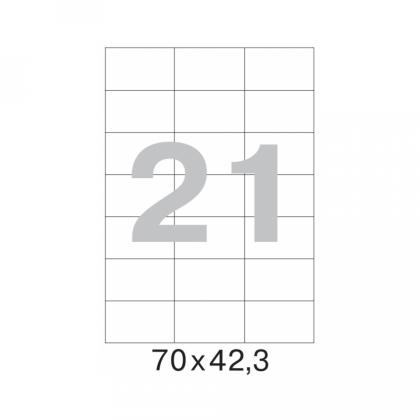 накл. 70х42,4  бел. 21/100 Yesli: