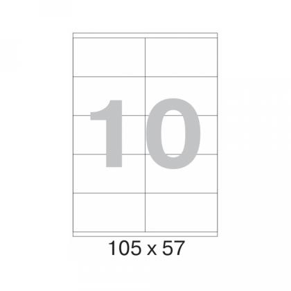 накл. 105х48  бел.   12/100 Yesli: