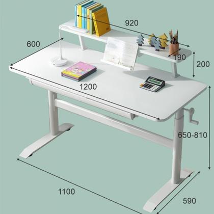 Стол детский регулируемый EVERPROF Kids table 2 белый