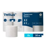 Бумага туалетная  Tellus Комфорт TP4, 8 рул, 16м, 3-сл.
