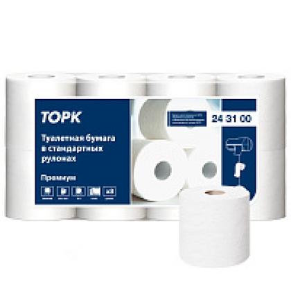 Бумага туалетная  TORK Premium T4, 8 рул, 15м, 3-сл.
