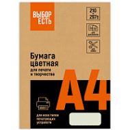 Бумага цветная A4, 80г/м, 100 л. "Выбор есть" mix пастель