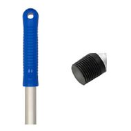 Ручка для МОПа алюминиевая с резьбой 140см, d=23мм, цв.синий