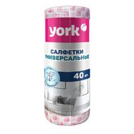 Салфетка вискозная York Тюльпан Премиум 25*40 см, 40шт./рулон