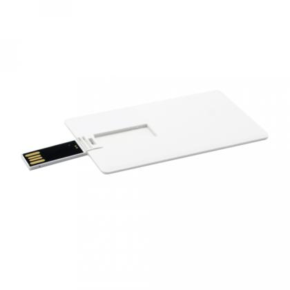 Карта памяти USB Flash 2.0 16 Gb VDK-009, пластик, кредитка, белый 