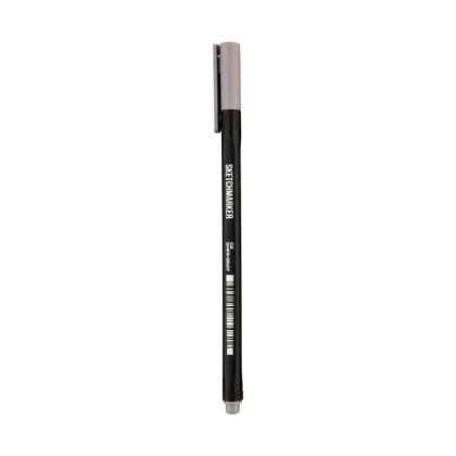 Ручка капиллярная "Sketchmarker Artist fine pen" 0.4 мм, серый