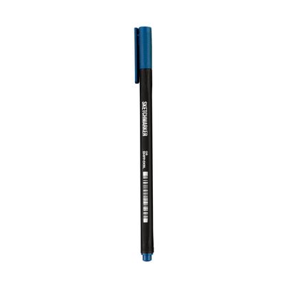 Ручка капиллярная "Sketchmarker Artist fine pen" 0.4 мм, синий темный