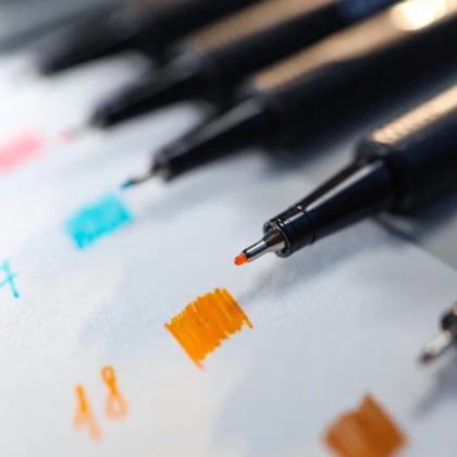 Ручка капиллярная "Sketchmarker Artist fine pen Intense" набор 6 шт.