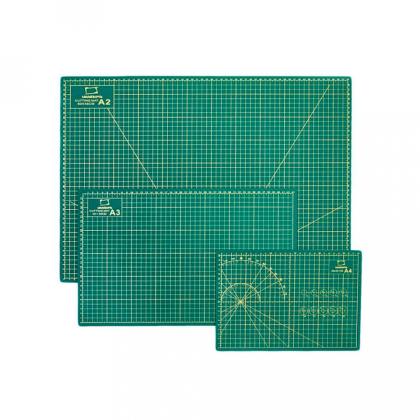 Коврик для резки "Малевичъ" А1, трёхслойный, зеленый