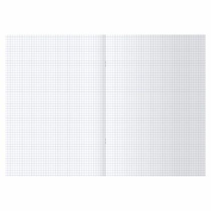 Тетрадь А4 120 л., клет. "Copybook" спираль сбоку, обл. карт., ассорти