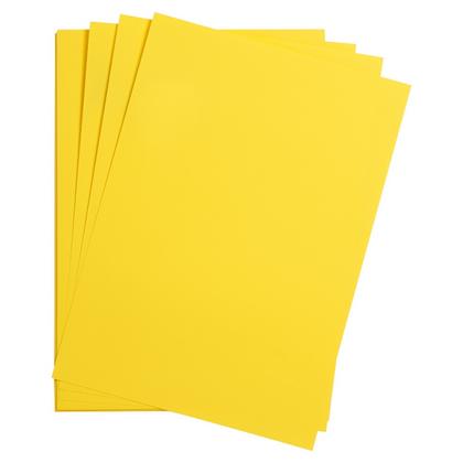 Бумага цветная "Maya" 50*70 см 120г/м2, желтый
