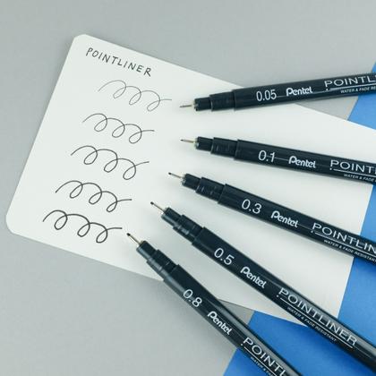 Набор ручек капиллярных "Pointliner" 14 шт., ассорти