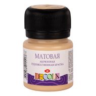 Краска акриловая матовая "Декола" 235 телесная, 20 мл., банка