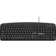 комп. клавиатура Defender Office HB-910 RU, черная 