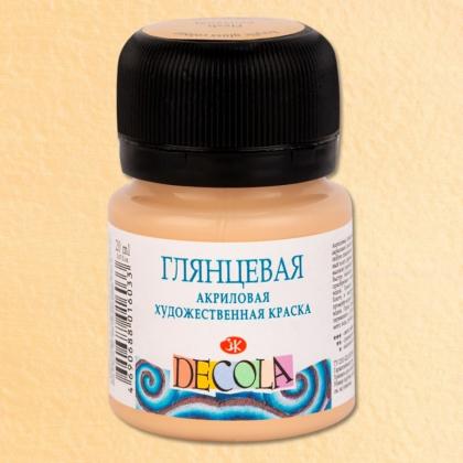 Краска акриловая глянцевая "Декола" 331 красная, 20 мл., банка
