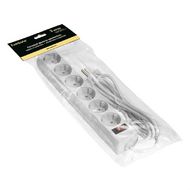 Сетевой фильтр 3м ExeGate SP-6-3W, EX221230RUS, 6 розеток, белый