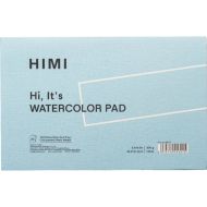 Блок-склейка бумаги для акварели "Himi" , 14*21,5 см, 300 г/м2, 20 л., голубой