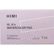 Блок-склейка бумаги для акварели "Himi" , 14*21,5 см, 300 г/м2, 20 л., фиолетовый