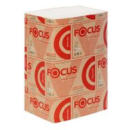 Салфетки бумажные Focus Premium 23*16,8см, 2 слоя, V - сложение, цв.белый, 200 листов