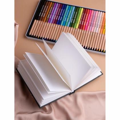 Скетчбук для графики "GrafArt white" А6, 160 г/м2, 40 л., серый