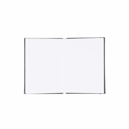Скетчбук для графики "GrafArt white" А6, 160 г/м2, 40 л., серый, горизонтальный