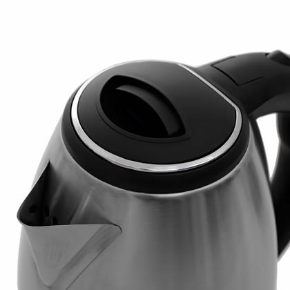Электрочайник Centek CT-1068 (черный) нержавеющая сталь