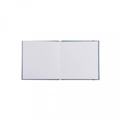 Скетчбук для графики "GrafArt white" 12*12 см, 160 г/м2, 40 л., голубой дым