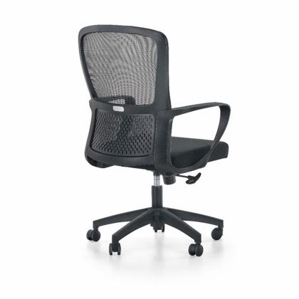 Кресло д/персонала SitZone U-069B сетка/ткань, черный, крестов. хром, 2 шт/упак