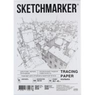 Калька "Sketchmarker" в папке, А3, 90 г/м, 250 л.