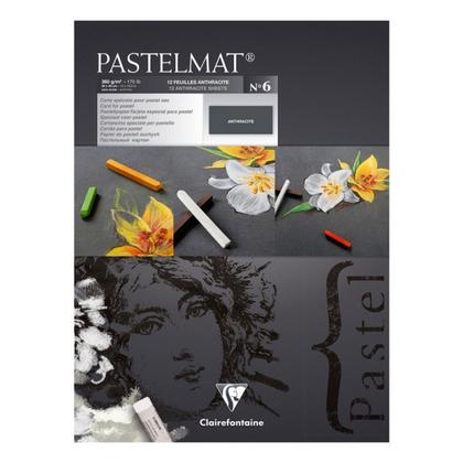 Блок бумаги для пастели "Pastelmat"  антрацит, 30x40см, 360 г, 12л. №6