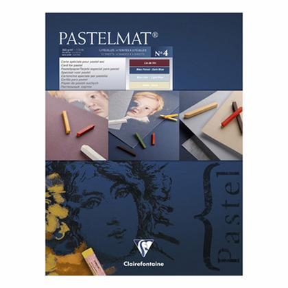 Блок бумаги для пастели "Pastelmat" 4 оттенка, 24x30см, 360 г, 12л., №4