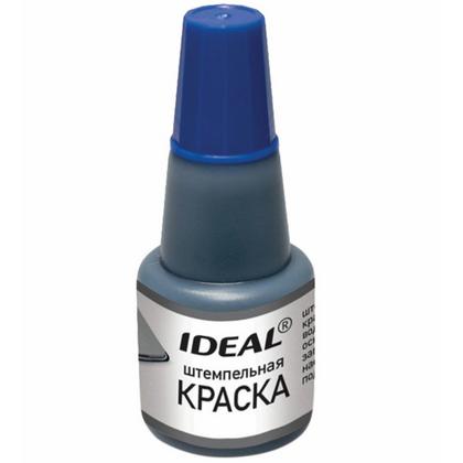 Краска штемпельная 24 мл "Ideal" синий