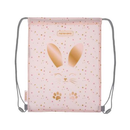 Мешок д/обуви "Fluffy Bunny" полиэстер, золотой