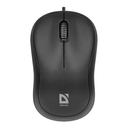 комп. мышь Defender Patch MS-759 (оптич., проводная, черная, 1000 dpi)