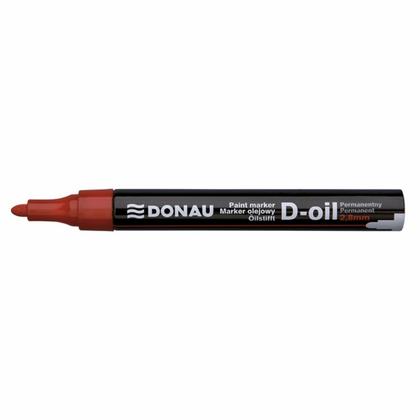 Маркер перм., на нитрокраске "Donau D-Oil" красный