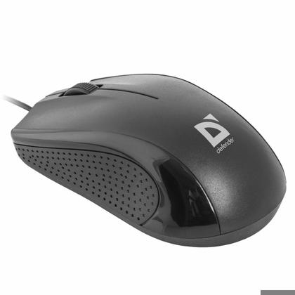 комп. мышь Defender Optimum MB-160 (оптич., черная, 1000 dpi)