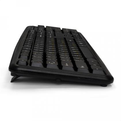 комп. клавиатура+мышь (проводные) ExeGate Professional Standard Combo MK120-OEM, черный