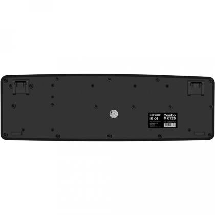 комп. клавиатура+мышь (проводные) ExeGate Professional Standard Combo MK120-OEM, черный