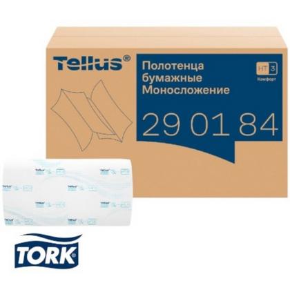 Полотенца бумажные  Tellus Синглфолд Комфорт листовые, 2-сл., 200 листов, H3