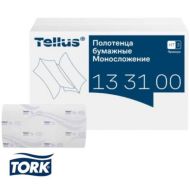 Полотенца бумажные  Tellus Моносложение Премиум листовые, 2-сл., 200 листов, HT3