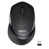 комп. мышь M330 Silent Plus (беспровод.оптич., USB), черный Logitech